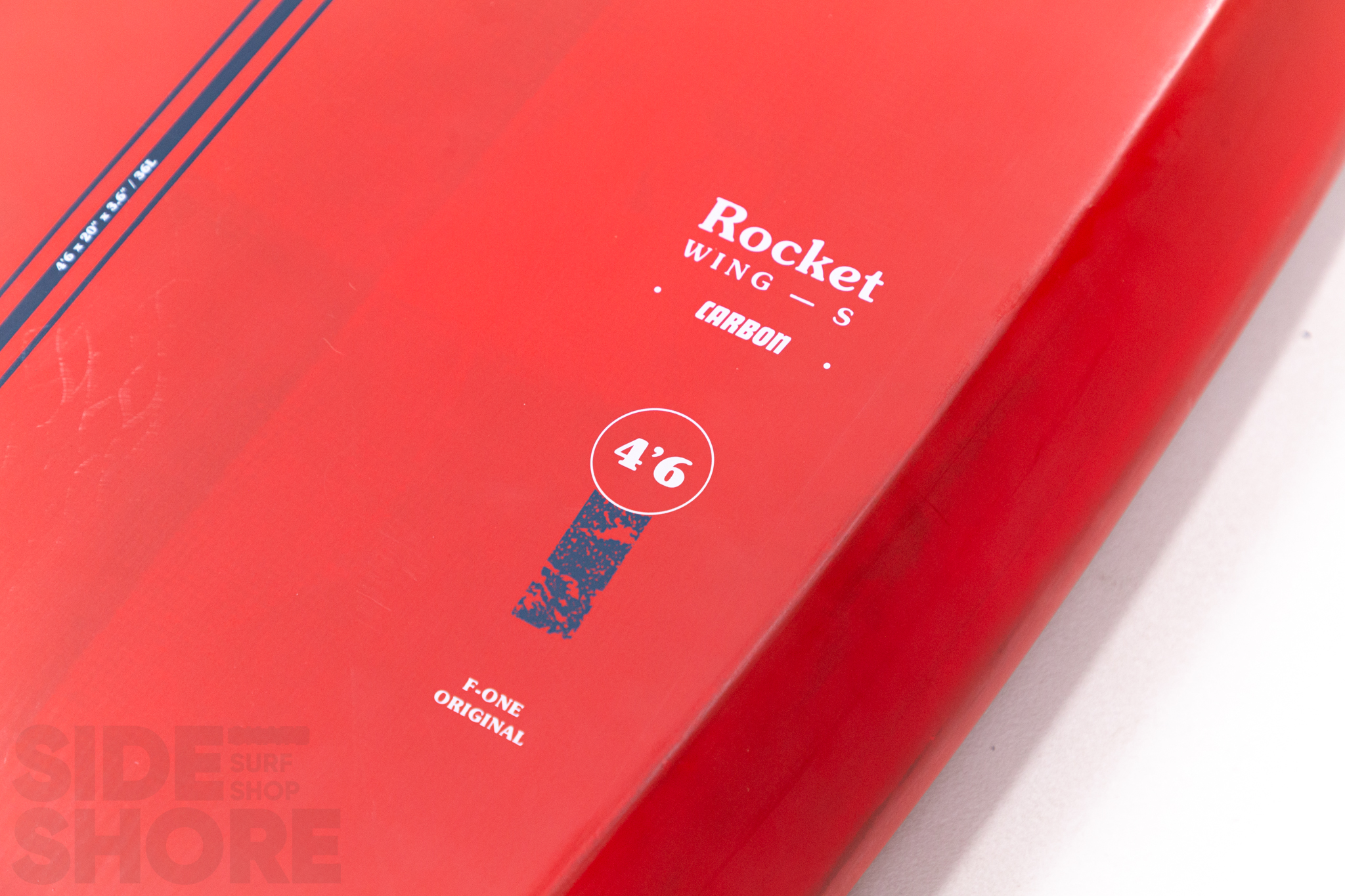 F.one Rocket Wing - S - Carbon -  4'6 4'6