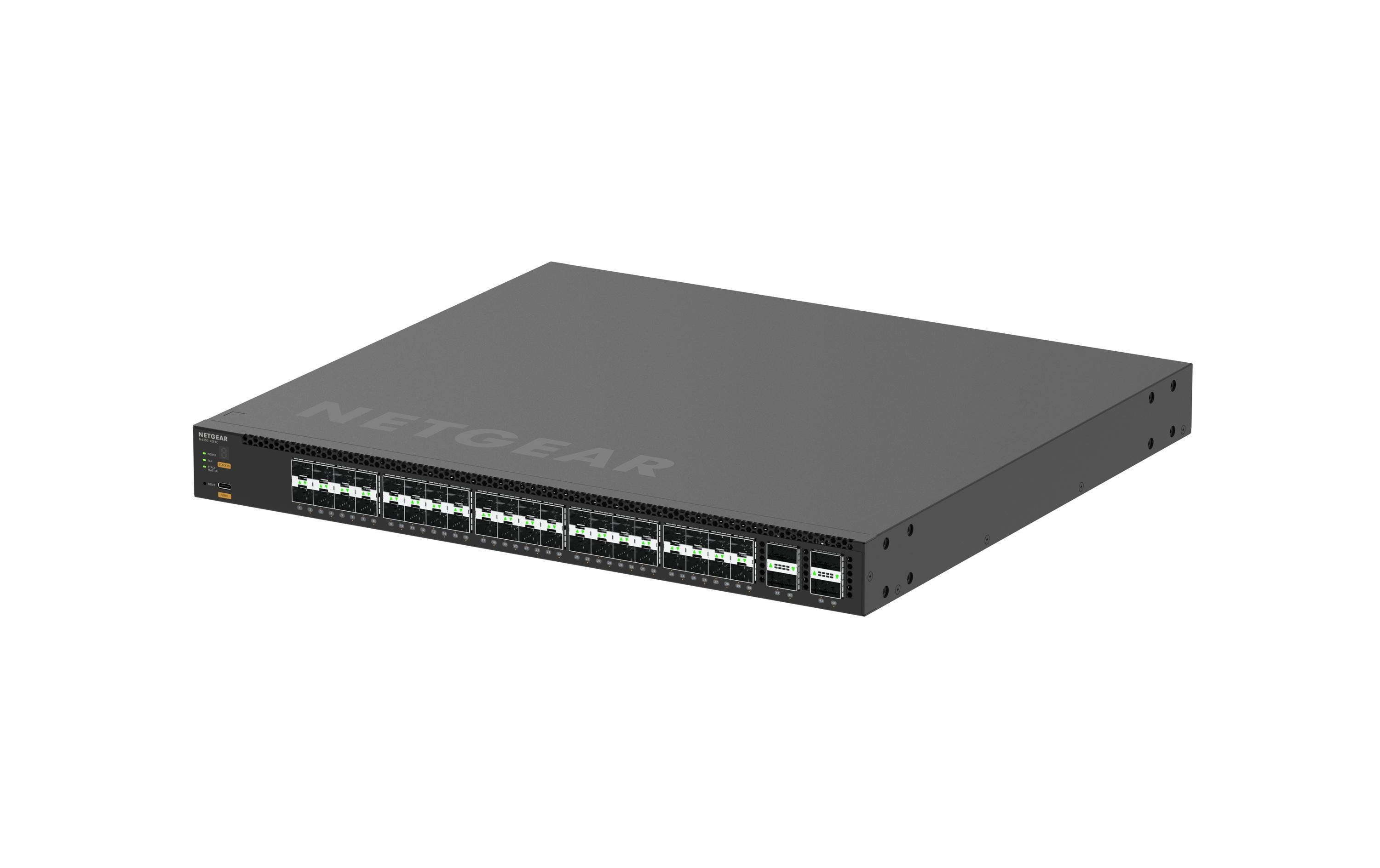 SFP+ Switch AV Line M4350-40F4C 44 Port<br>40x 10 G SFP+ und 4x 100 G QSFP28 Managed Switch