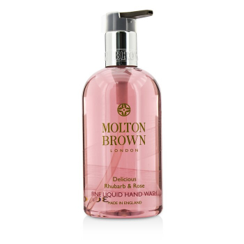 Molton Brown Molton Brown Delicious Rhubarb & Rose Fine Liquid Hand Wash 300ml/10oz