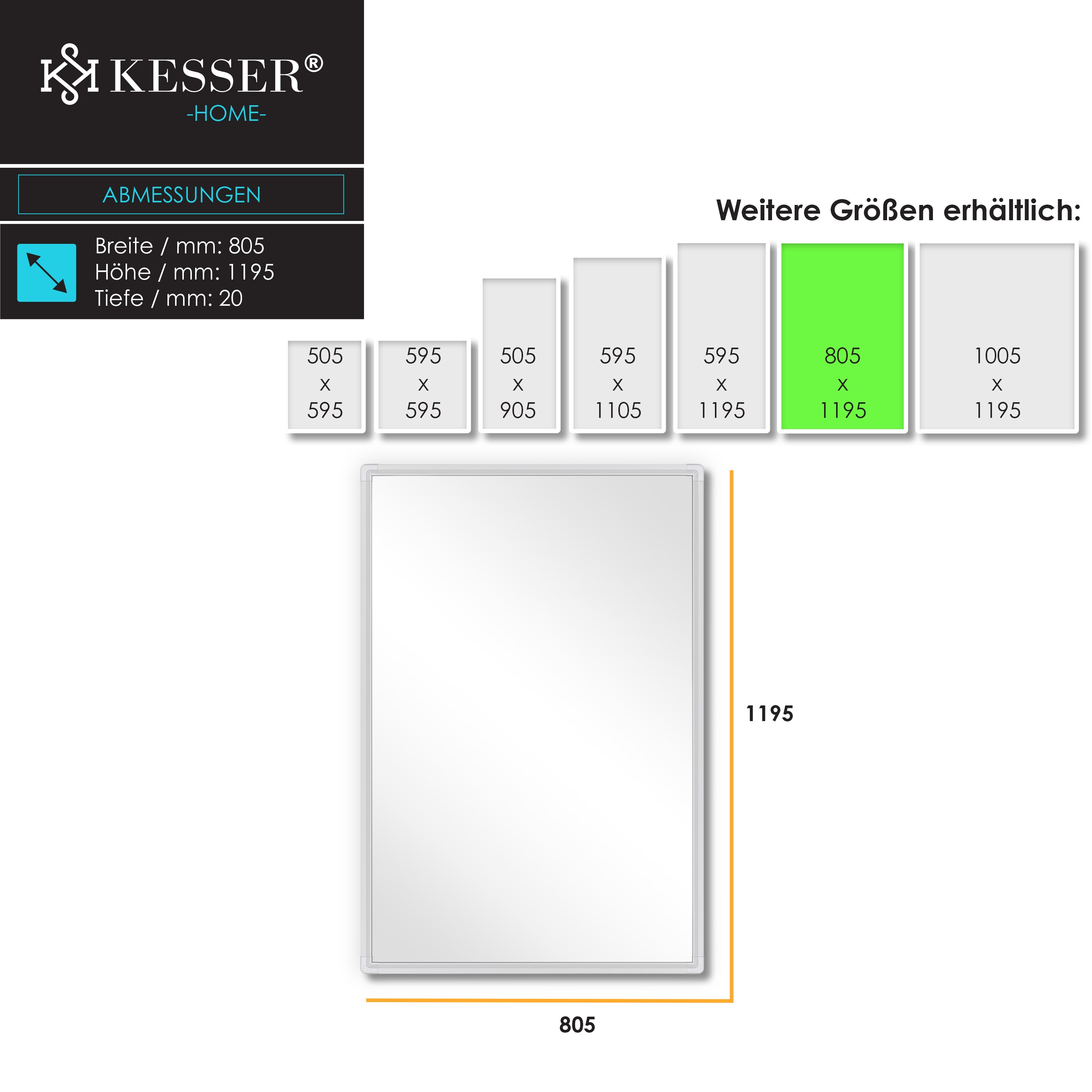 KESSER® Infrarotheizung Mit Thermostat Infrarot Wandheizung Elektroheizung IP44