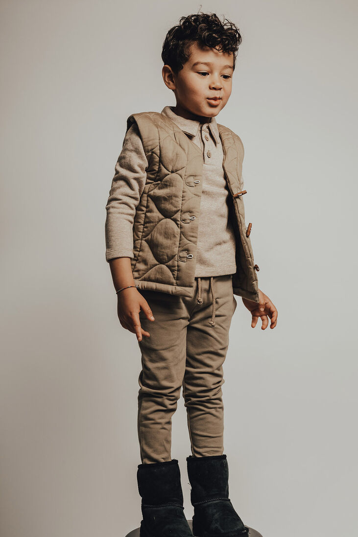 BAJE STUDIO beige baje studio joggingbroek jade