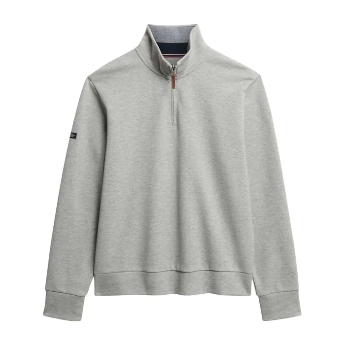 Superdry Core Piqué Henley Trui Heren