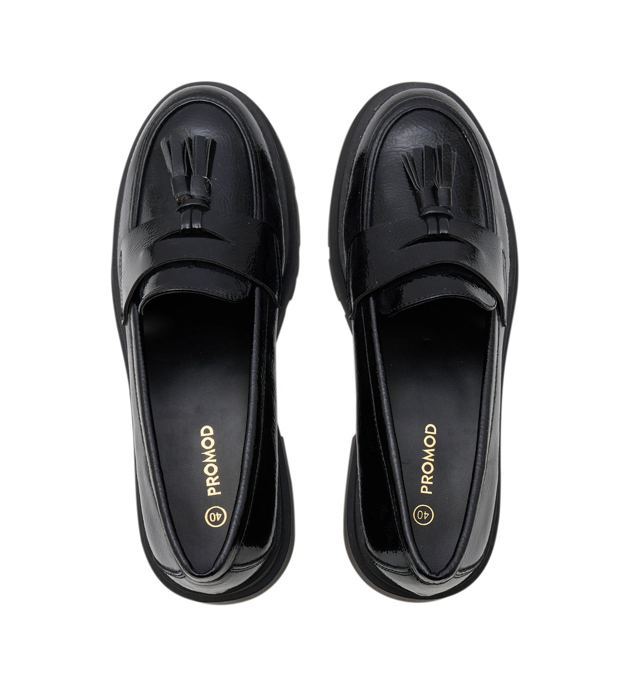 Mocassins à gland Femme - Noir