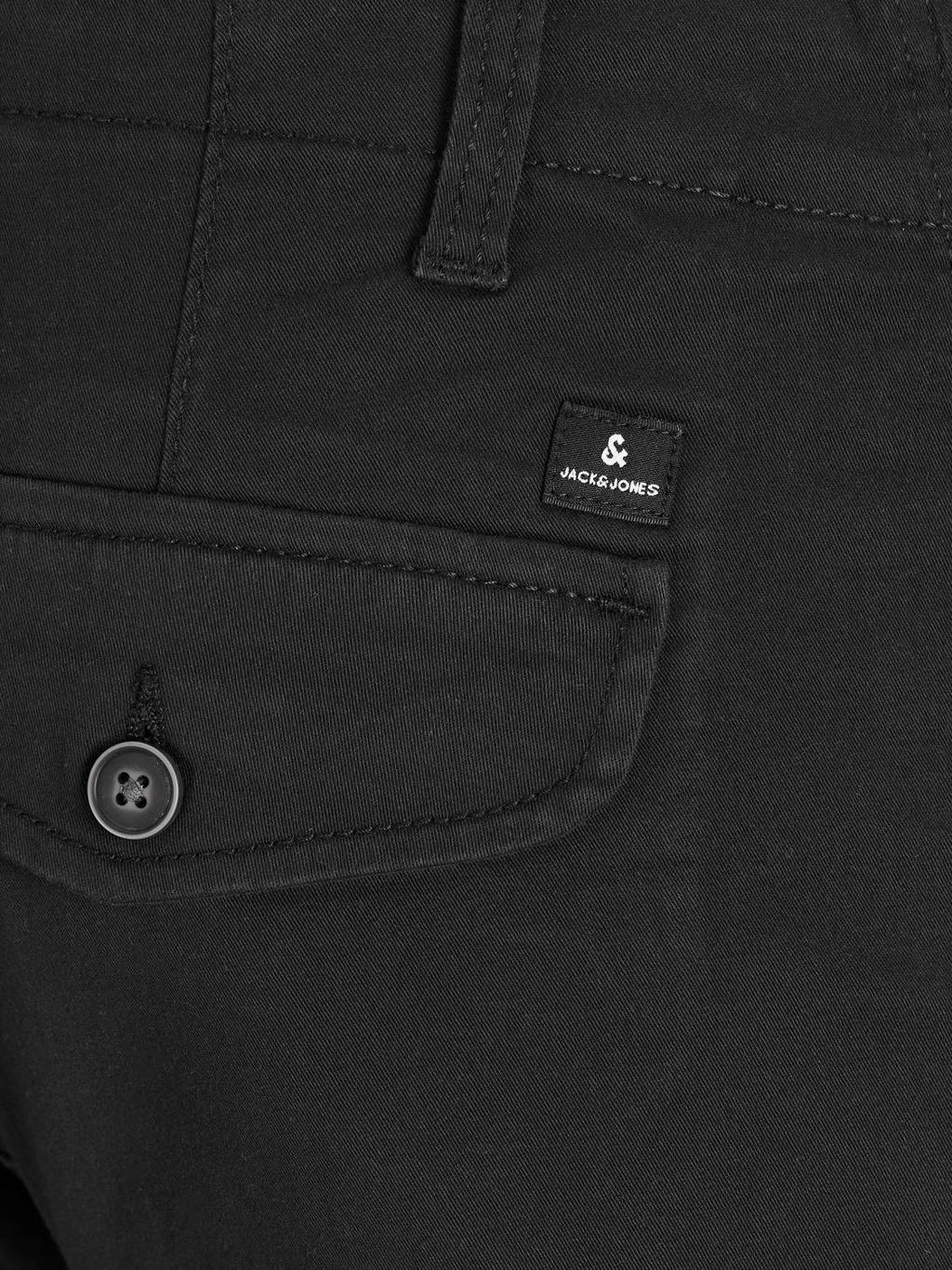 JACK & JONES cargobroek JJIPAUL zwart