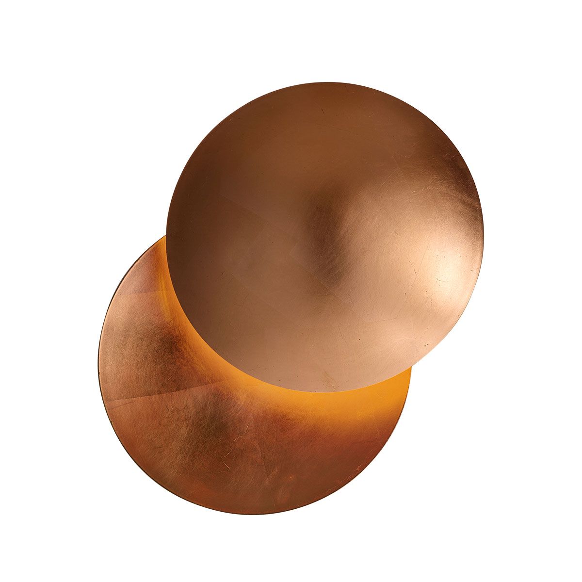 Moderne wandlamp koper 34.5cm 2-lichts - Sunrise
