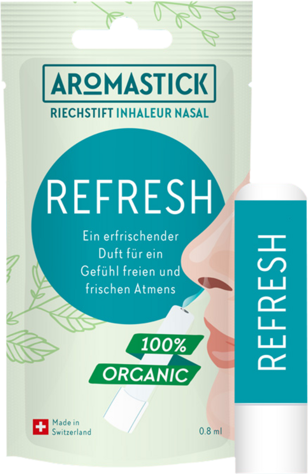AROMASTICK  Bio Riechstift REFRESH