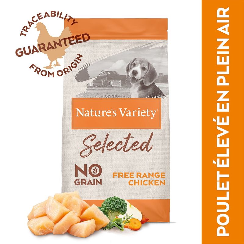 Nature's Variety Selected Junior poulet élevé en plein air