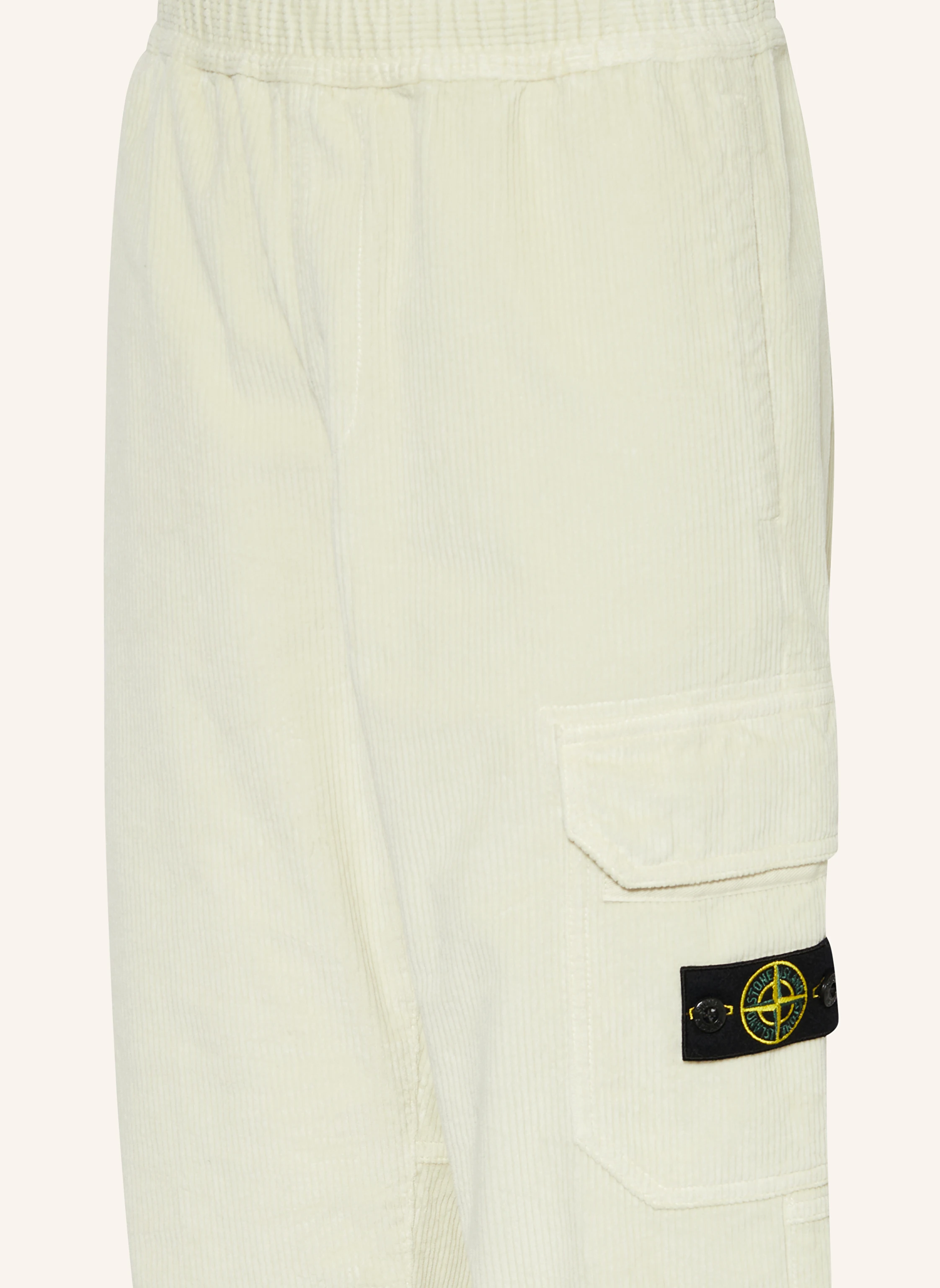 STONE ISLAND JUNIOR Cargohose Regular Tapered Fit aus Cord