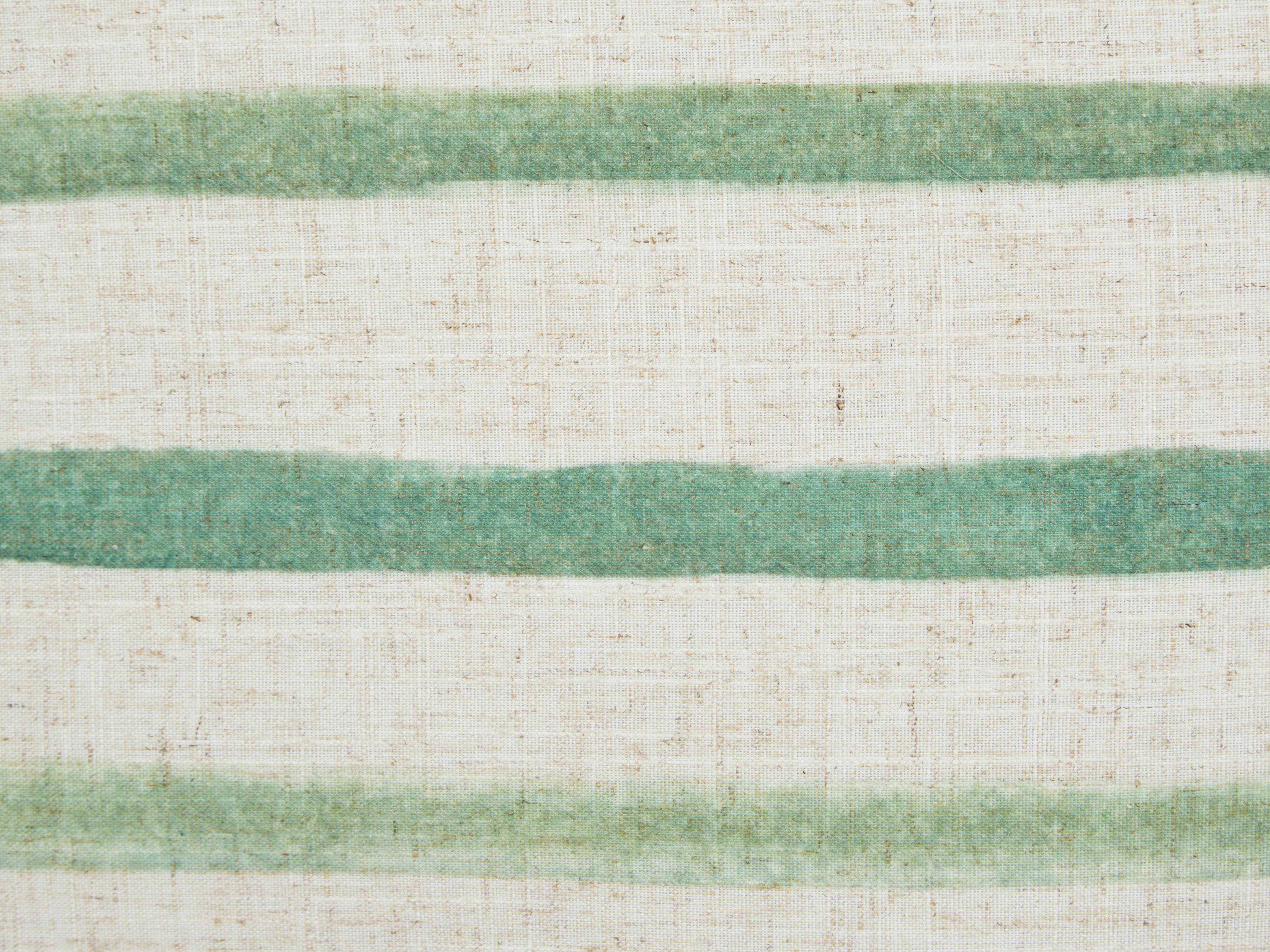 Sierkussen KAFRA 30 x 50 cm Groen gestreept