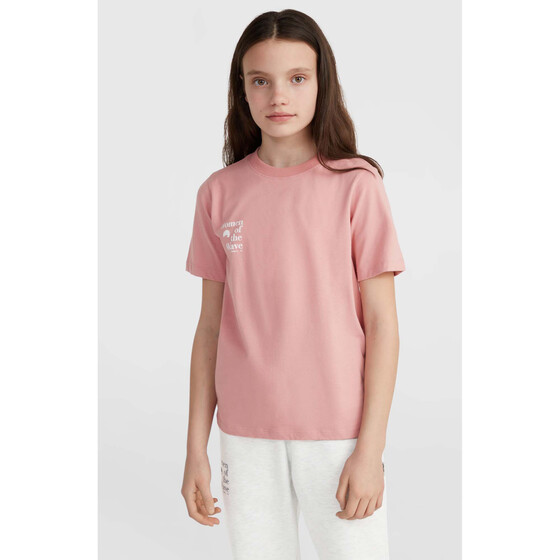 O'Neill Noos Wow T-Shirt Genuine Pink Girls FA24