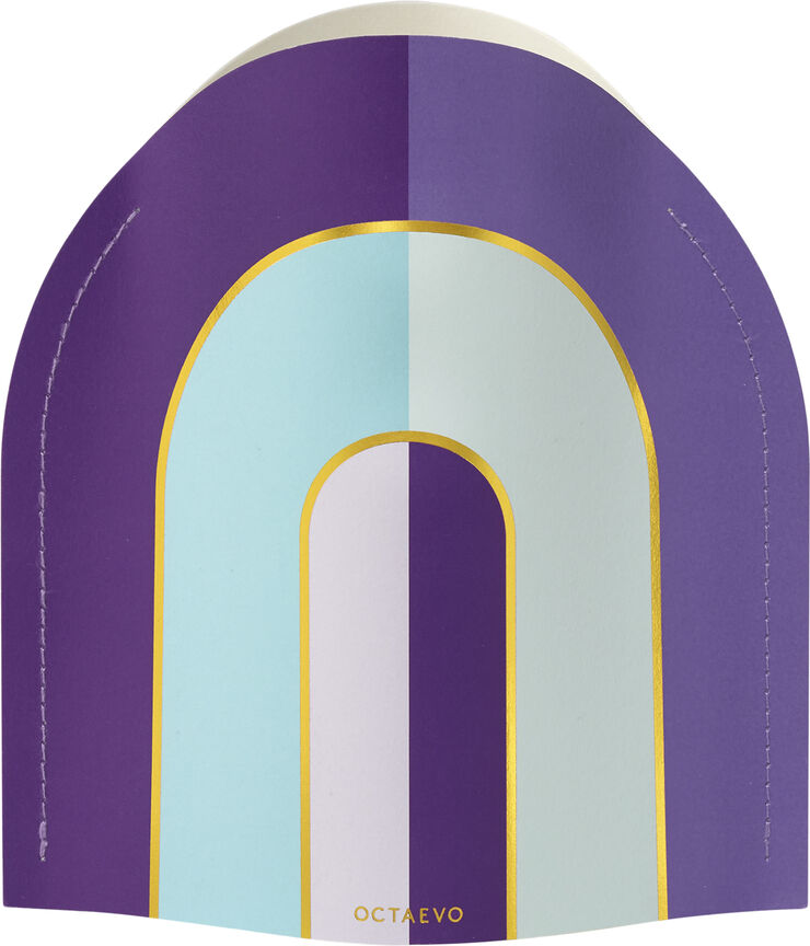 OCTAEVO PAPER VASE RIVERIA ARCH Lilac