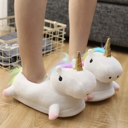 Tøfler Enhjørning / Unicorn - 34-38