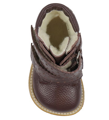 Angulus Winterstiefel - Tex - Dusty Aubergine Mit Futter/Klettba