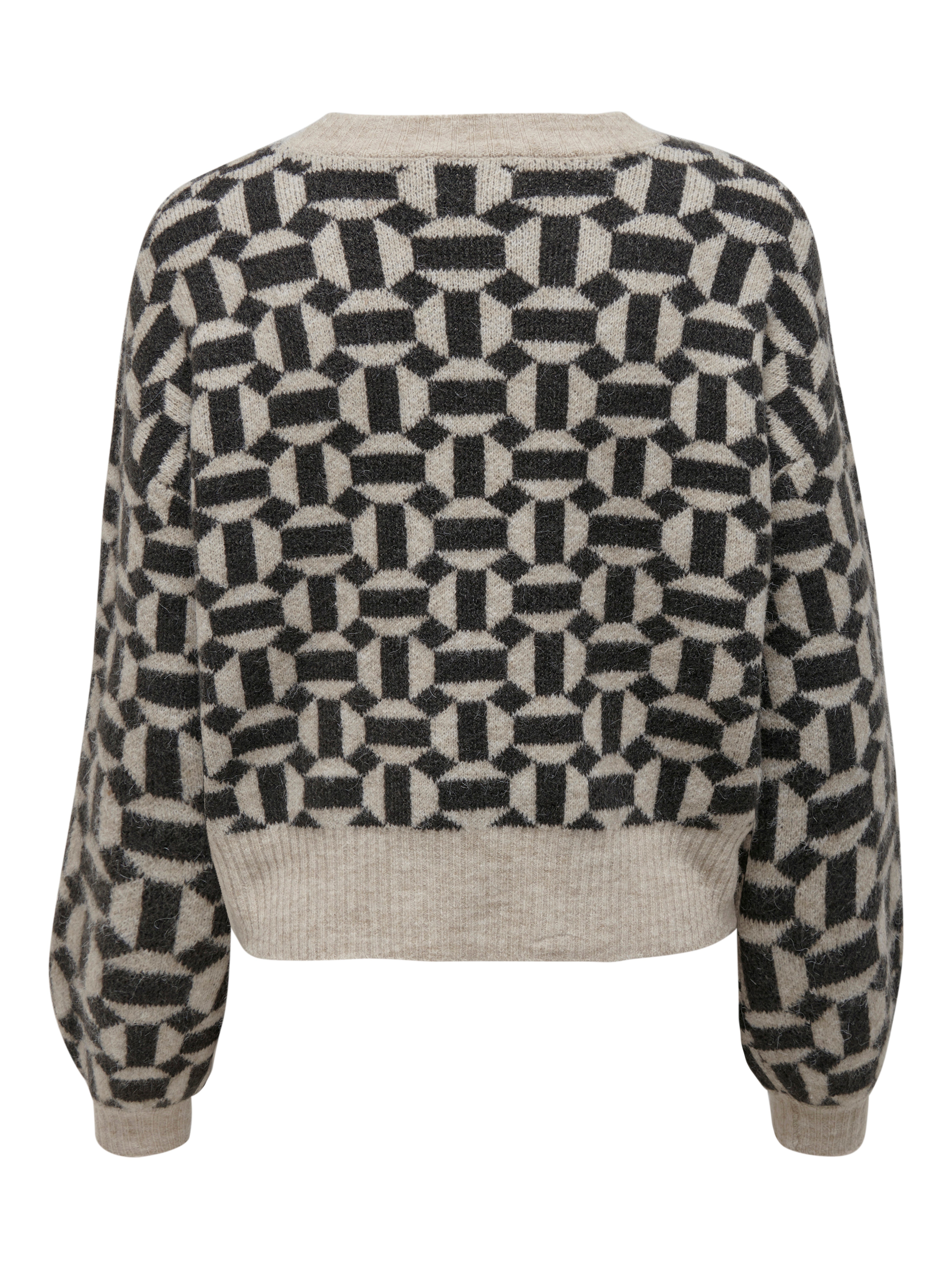 ONLGEO Strickpullover Oatmeal