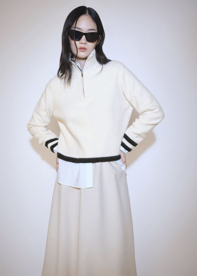 MANGO SWEATER. -- TALDEPOR Black