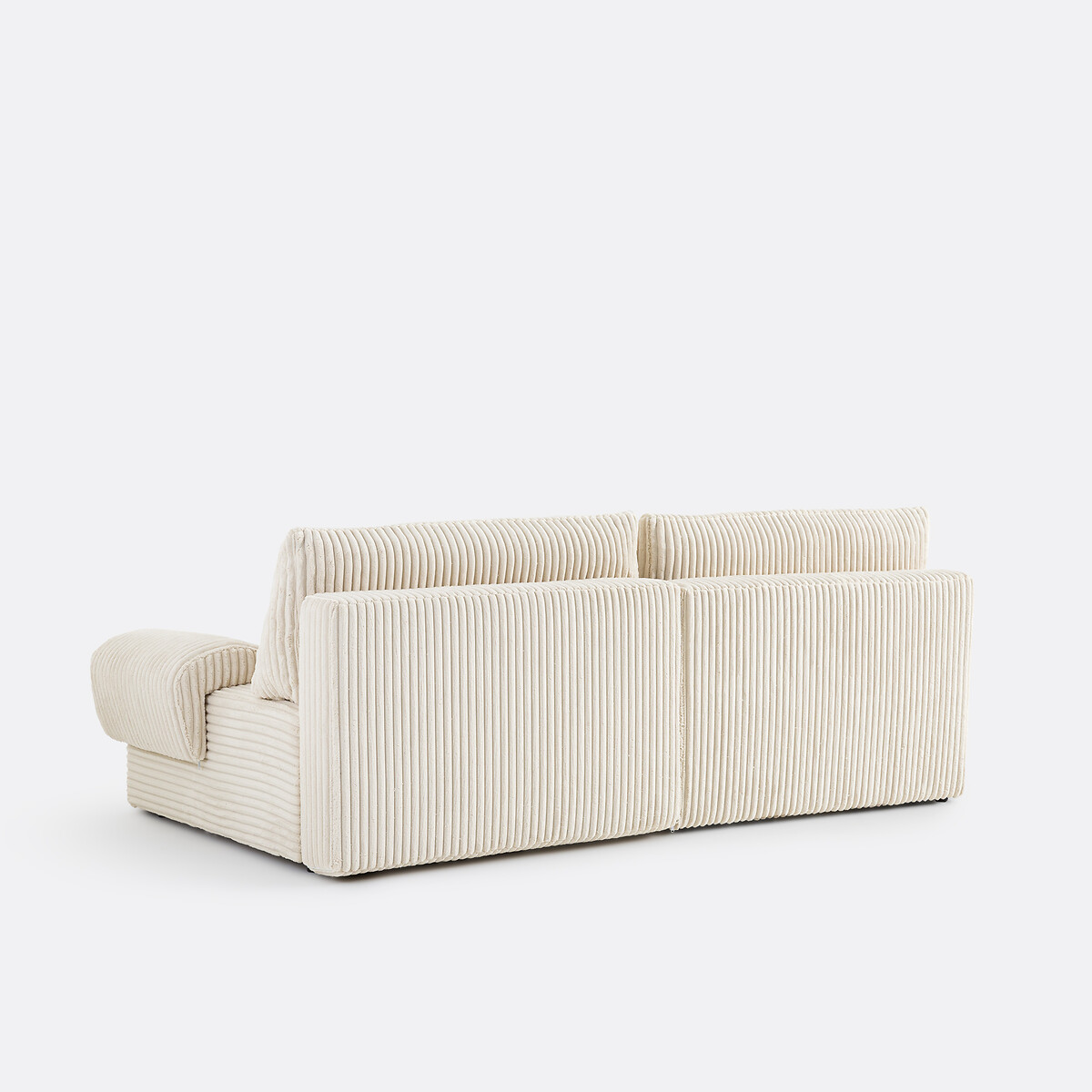 LA REDOUTE INTERIEURS<br>Sofá de canto em bombazina MAONA XL