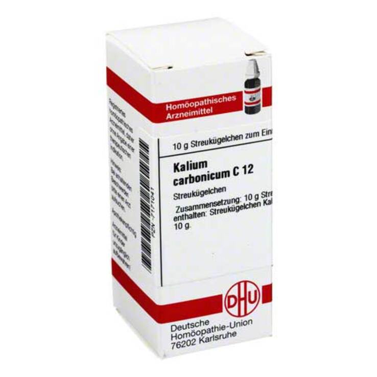 DHU Kalium carbonicum C 12 Globuli, 10 g