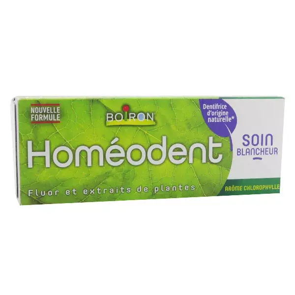 Creme dental clareador Boiron Homéodent com clorofila 75ml