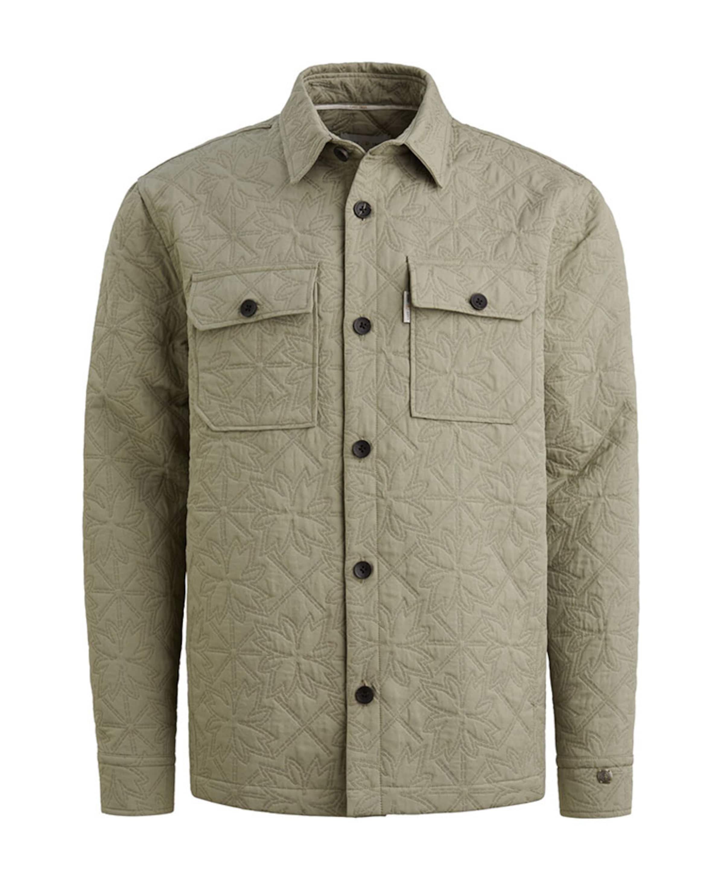Cast Iron Heren overshirt groen