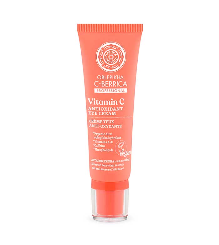 Natura Siberica - *Oblepikha C-Berrica* - Contorno de olhos antioxidante com vitamina C