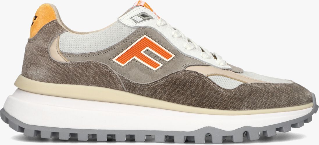 grijze floris van bommel lage sneakers sfm-10238 de gripper