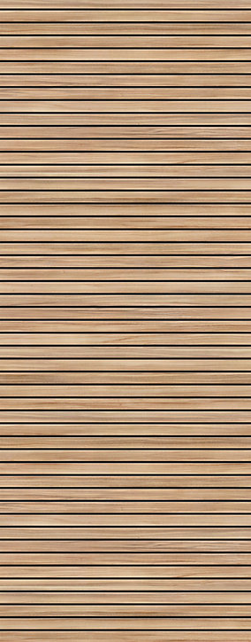 Lot de 2 panneaux muraux de salle de bains l.100x255 cm, décor japandi horizontal, Schulte DécoDesign