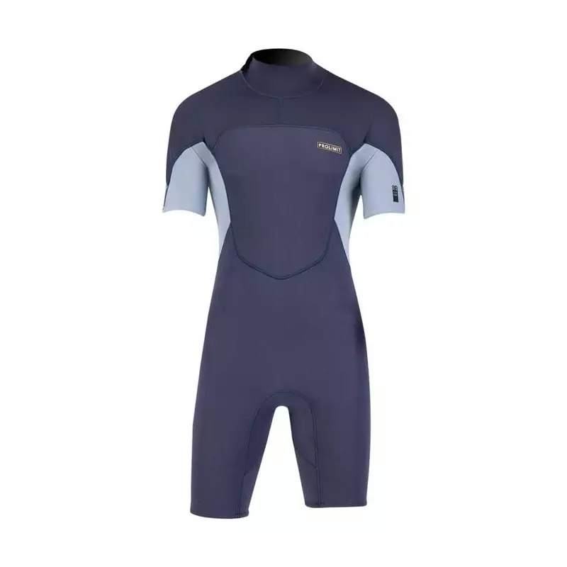 Combinaison shorty PROLIMIT Fusion V-Backzip 2/2 DL Teal/Alloy