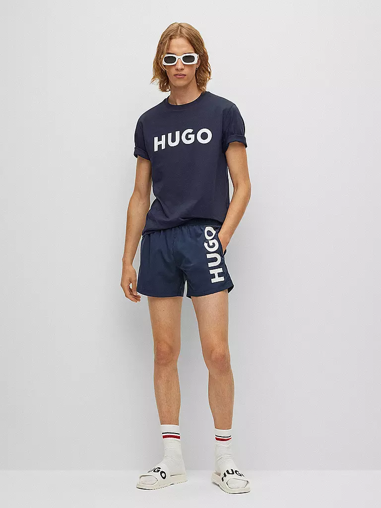 HUGO T-Shirt DULIVIO blau