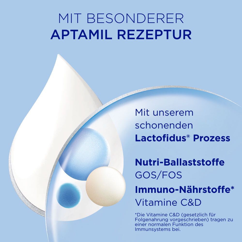Aptamil® Pronutra 2 Folgemilch nach dem 6. Monat