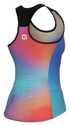 Maillot Sans Manches Femme Alé Onda Rose Multicouleur