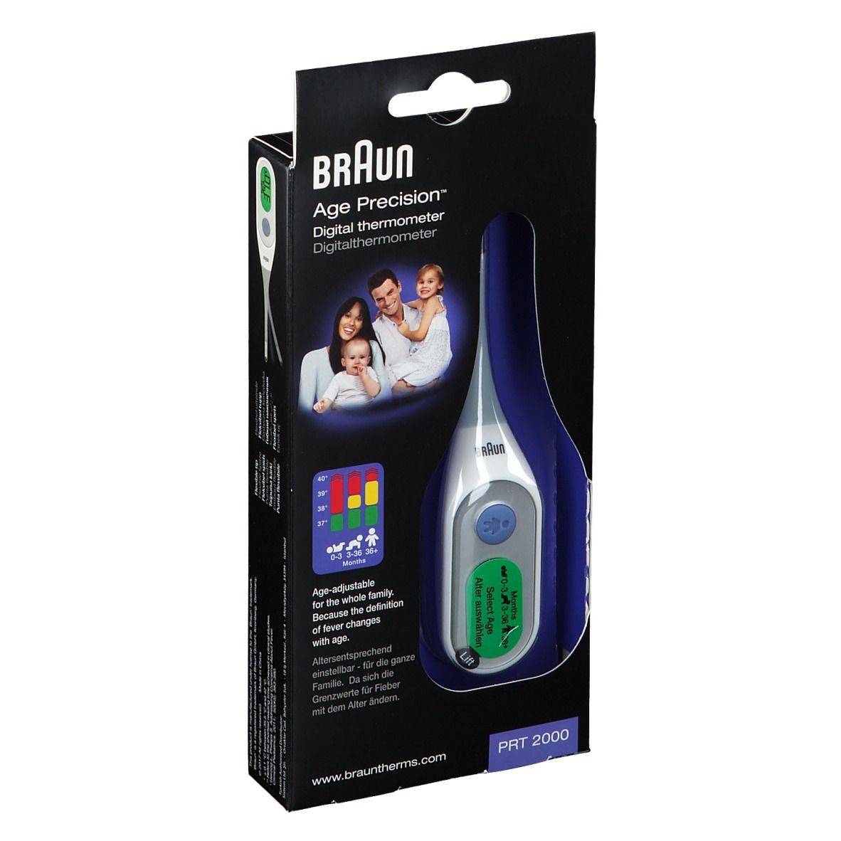 Braun Age Precision® Digitalthermometer – PRT2000