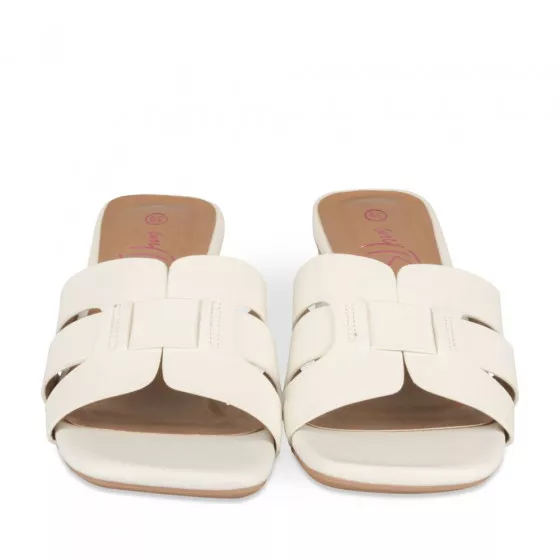 Mules BLANC MyB