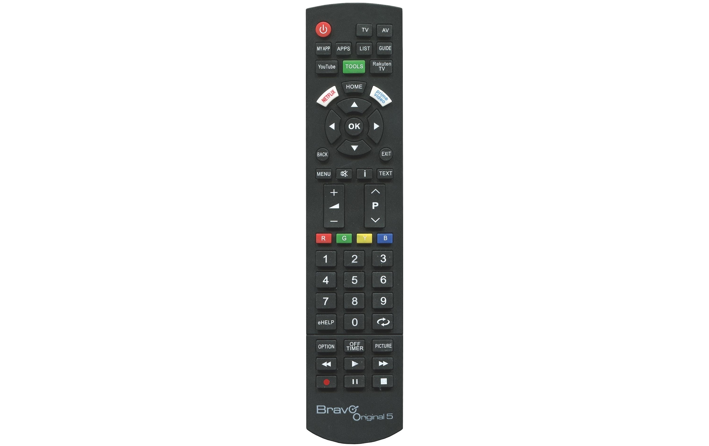 Fernbedienung »CE Bravo ORIGINAL 5 Panasonic« 1-in-1