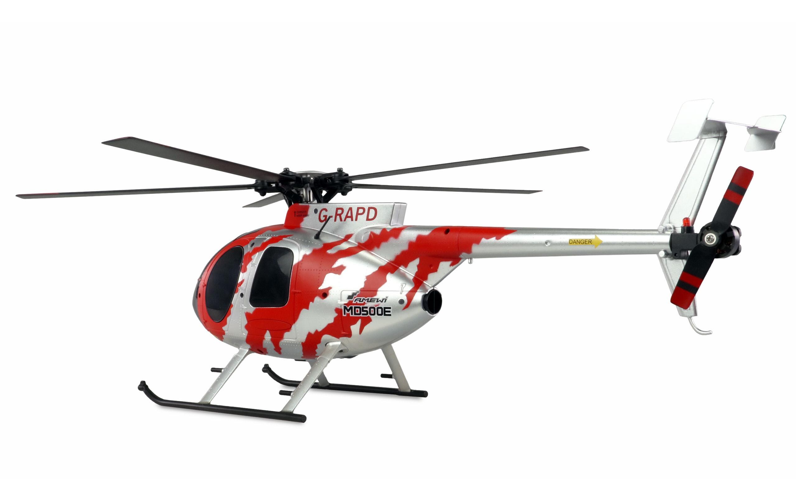 Helikopter AFX MD500E Zivil 4-Kanal, RTF<br>4-Kanal RC Heli mit 6G Gyro
