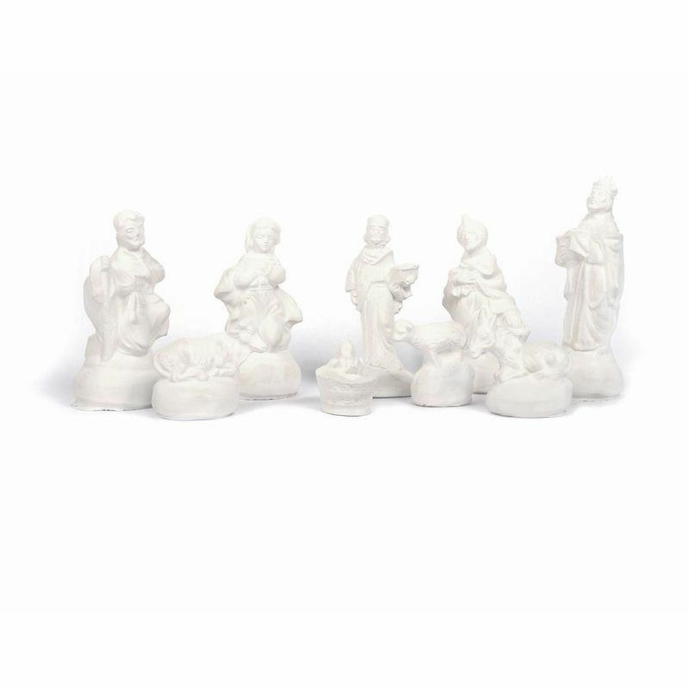 18 moules en latex santons - crèche de noël