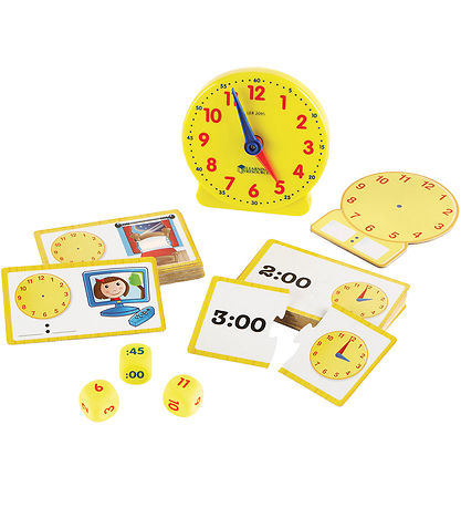 Learning Resources Motorikspielzeug - Lerne die Uhr - 41 Teile