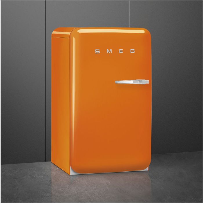 SMEG Stand-Kühlschrank 50's Retro Style FAB10LOR5 Orange