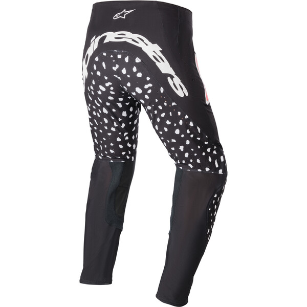 Alpinestars - Pantalon Supertech North Noir / Blanc / Rouge fluo