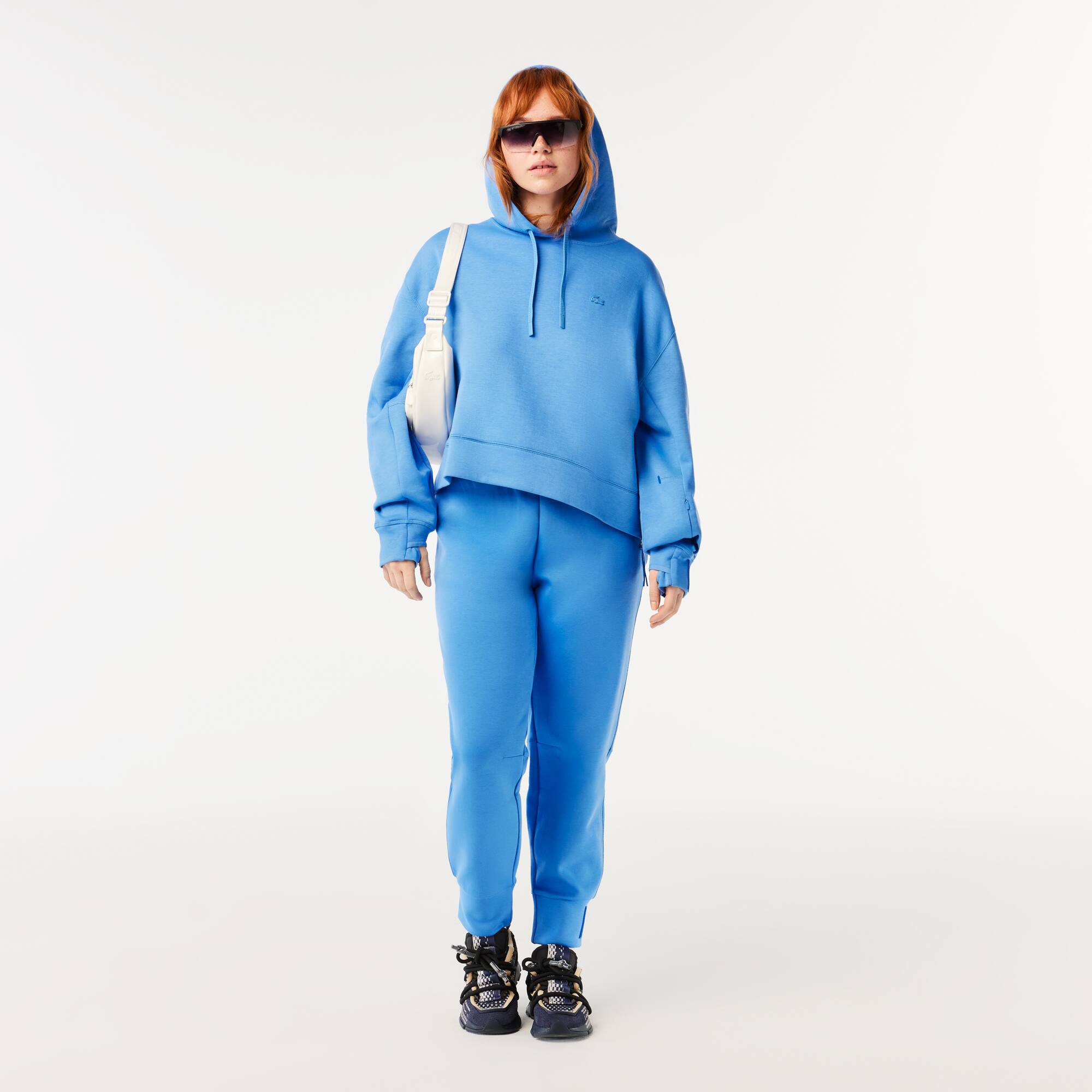 Damen LACOSTE Jogger Kapuzen-Sweatshirt Sweatshirts - Blau - Lacoste - Damen