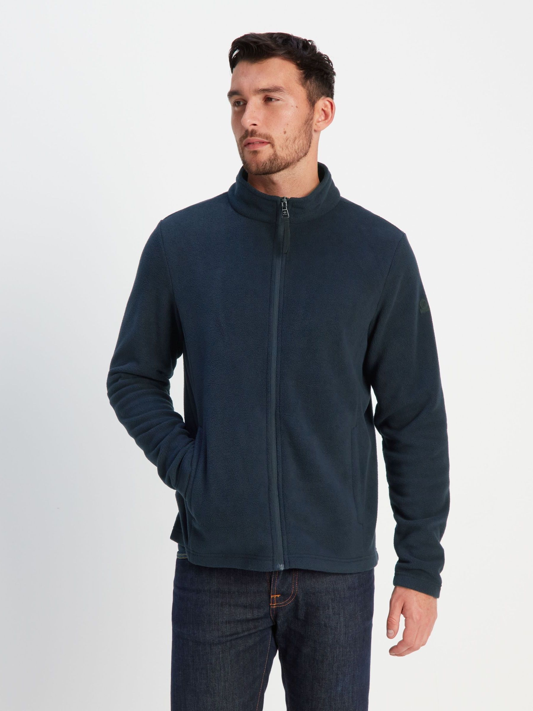 Blauw - Tog 24 Revive fleece jack voor heren in zwart