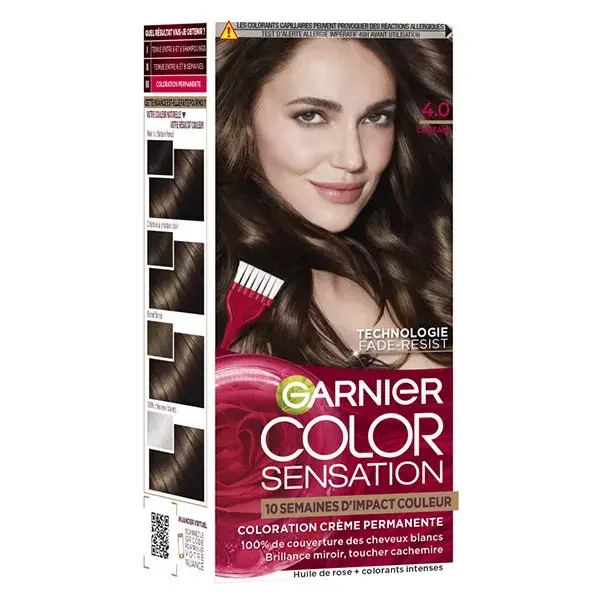 Garnier Color Sensation Coloração Permanente 4.0 Castanho