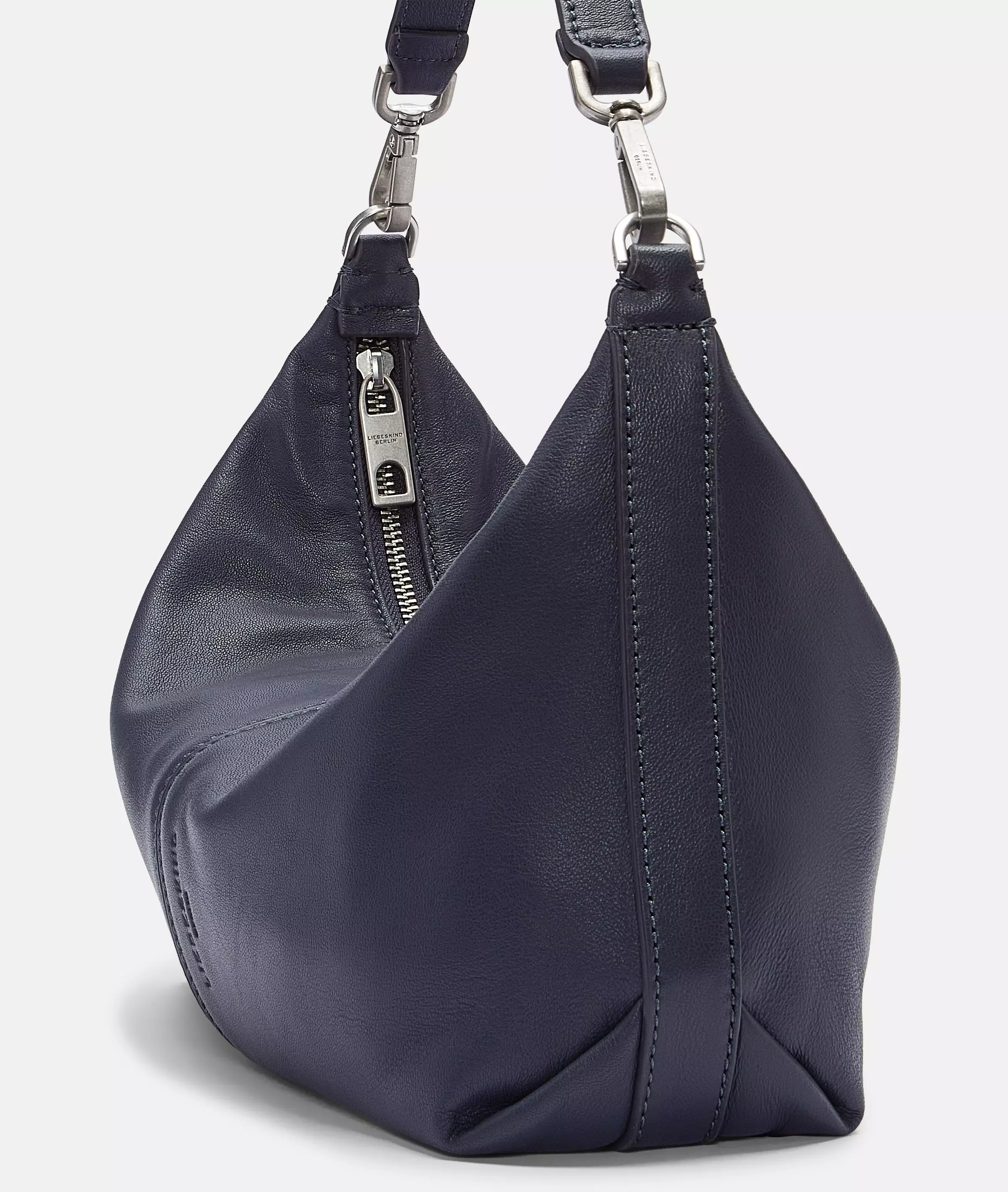 Paris Hobo S Handy leather hobo bag