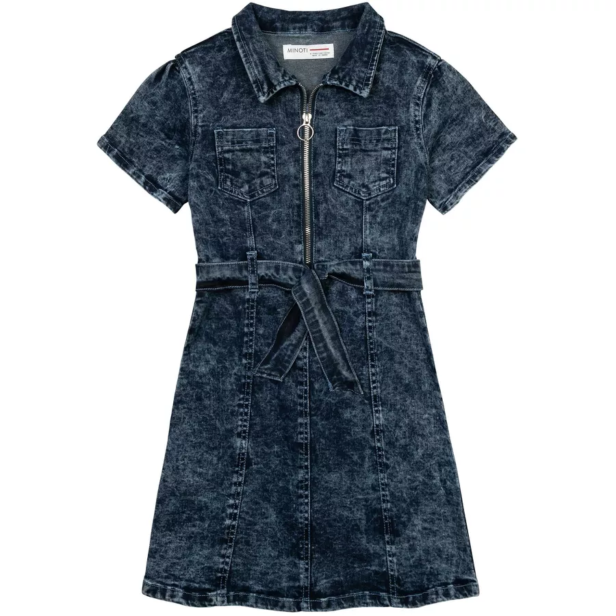 MINOTI Jeanskleid Denim-Blau