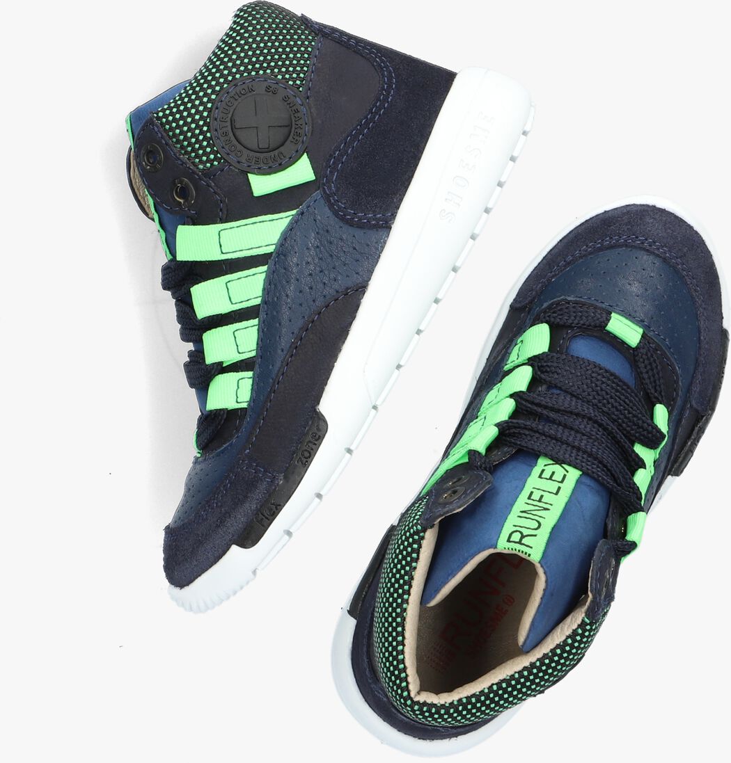 SHOESME blauwe shoesme hoge sneaker rf21w041