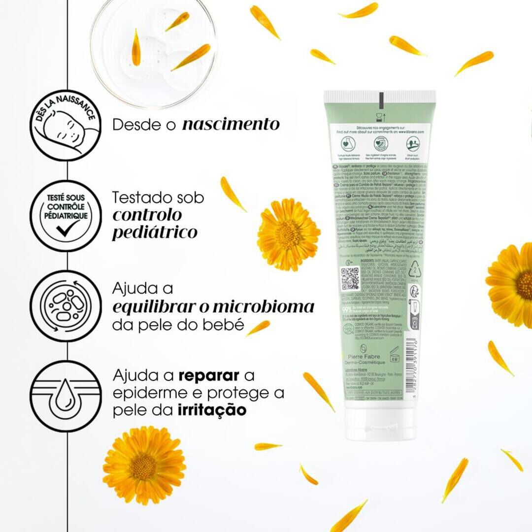 KLORANE  Creme Muda Fralda BIO - 100ml