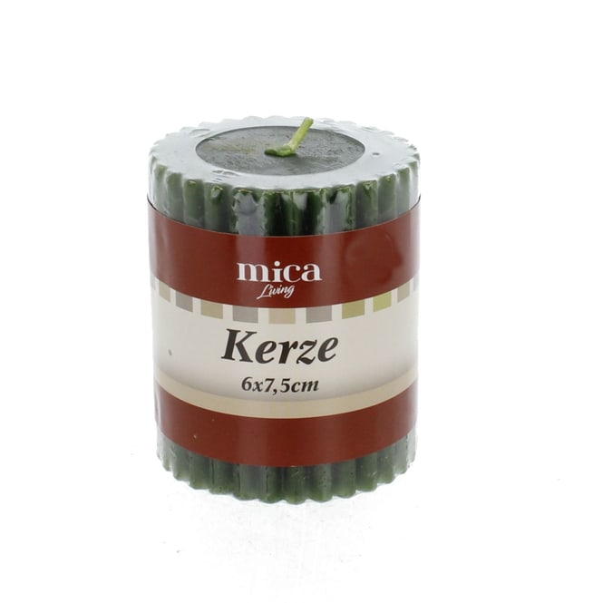 Kerze - Holiday Wreath - ca. 6 x 7,5 cm