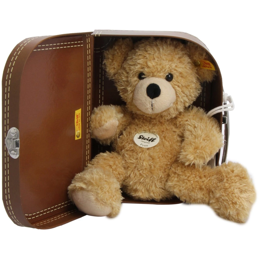 Steiff Fynn Teddybär im Koffer beige 28 cm