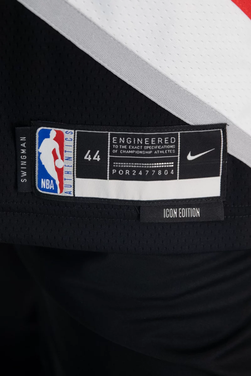 Nike Portland Trail Blazers Icon Edition Damian Lillard Herren Basketballtrikot