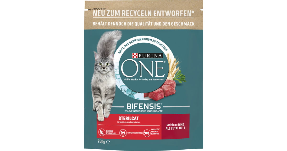 PURINA One Sterilcat Rind&Weizen