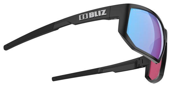 Lunettes Bliz Arrow Noir/Verres Nano Optics Nordic Light Violet